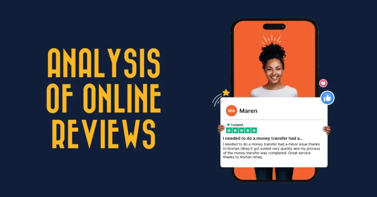 Analysis of online reviews before sending money to Nigeria