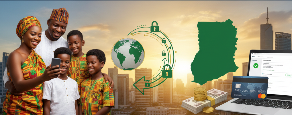 send money to Ghana with confidence via Remit Choice