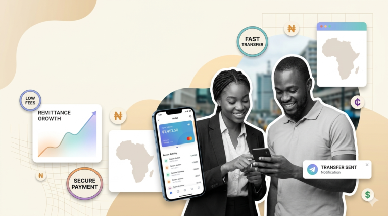 Stablecoins enabling fast and low-cost remittances in Africa.