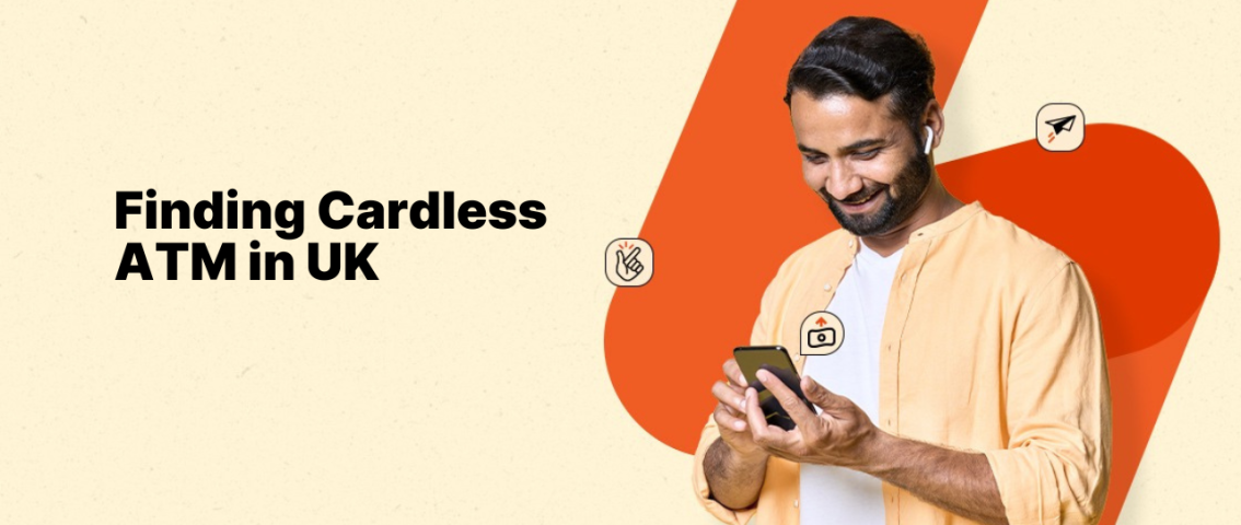 Finding Cardless ATM in UK