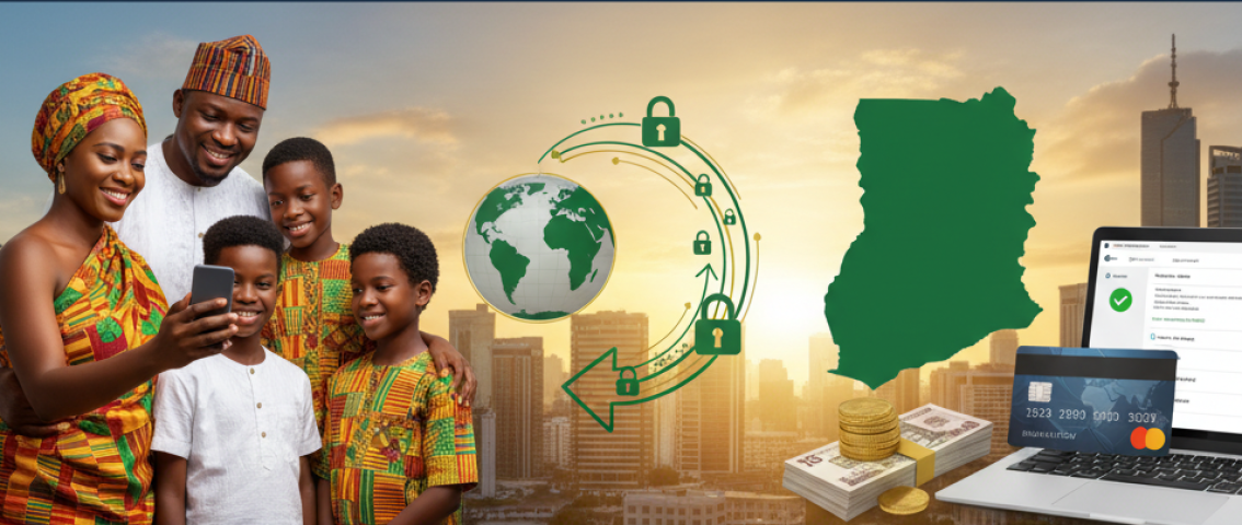 send money to Ghana with confidence via Remit Choice